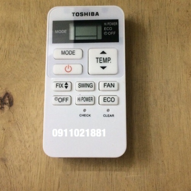Điều khiển điều hoà Toshiba