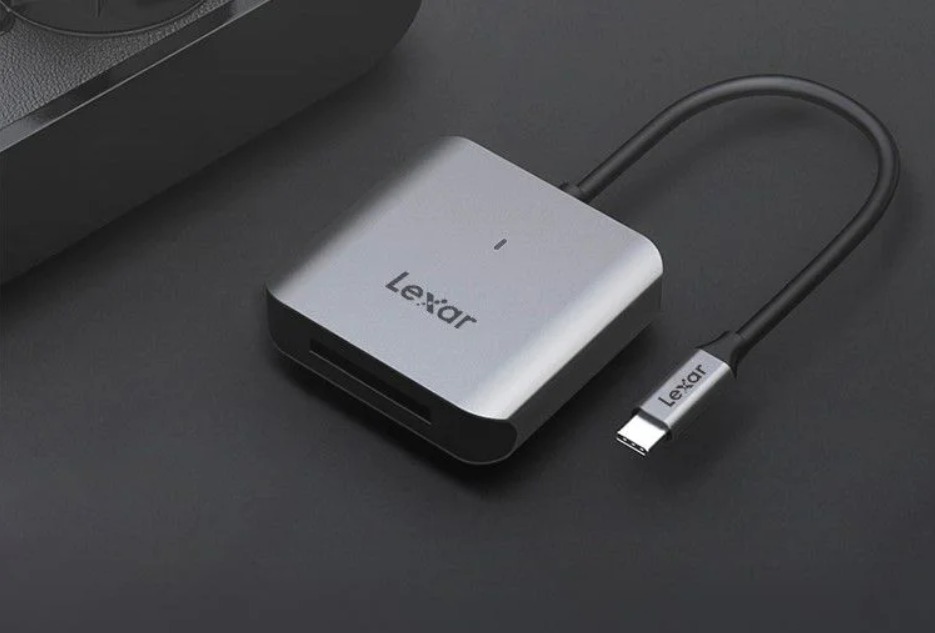 Đầu đọc thẻ nhớ Lexar CFexpress Type B USB-C 3.2 Gen 2 Reader, tương thích PC/ MAC, chính hãng BH 12 tháng