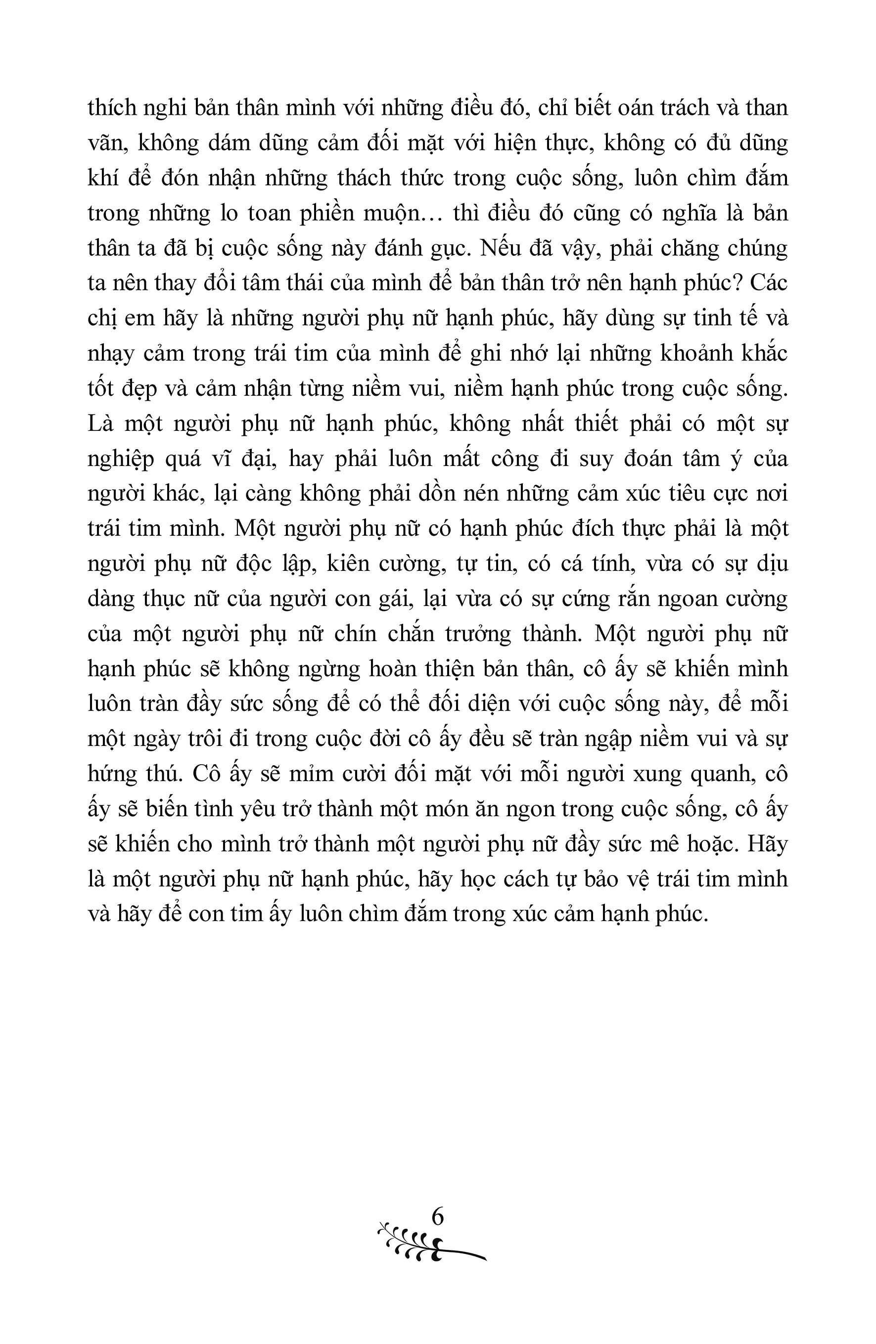 Người Phụ Nữ Hạnh Phúc