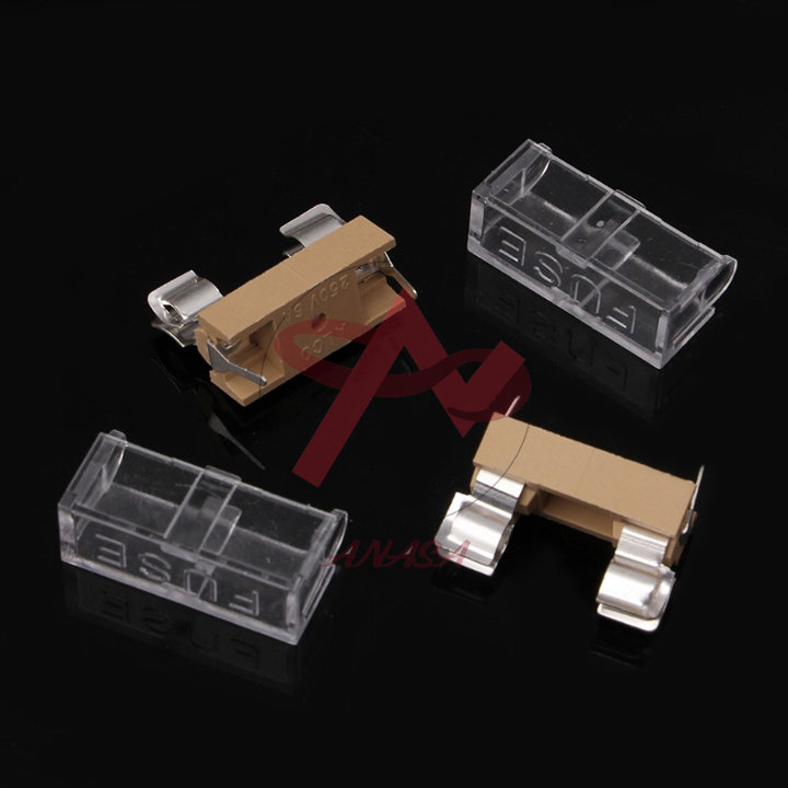 Đế Cầu Chì 5x20mm Có Vỏ Bọc