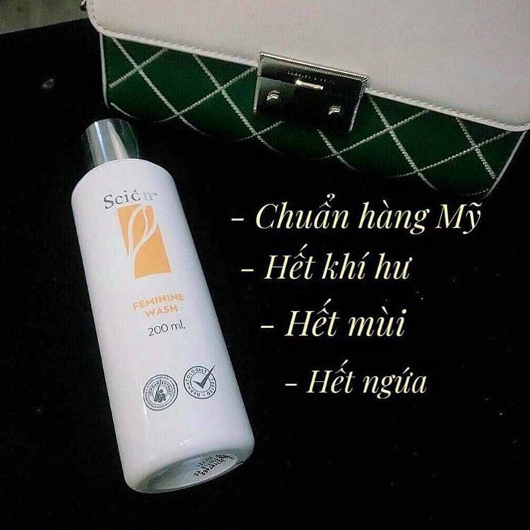 Dung dịch vệ sinh phụ nữ Scion Feminine Wash 200ml - Làm hồng se khít - Nước rửa phụ khoa