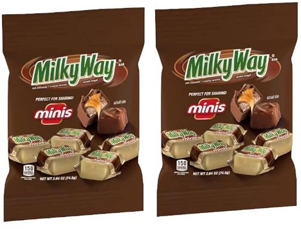 Socola nhân Caramel Milky Way gói 75g