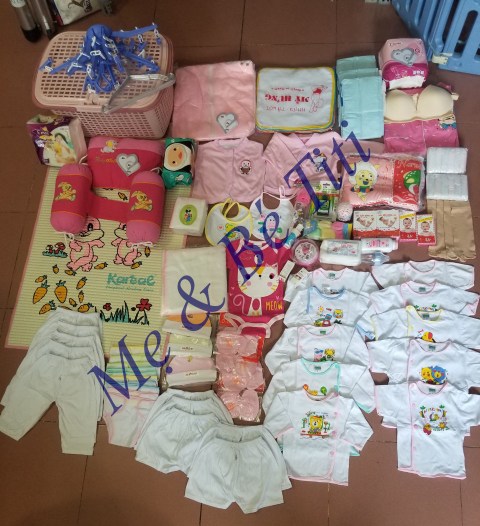 Trọn gói đồ sơ sinh đầy đủ mẹ và bé 1790