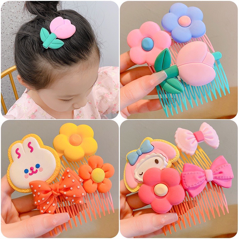 Lược cài tóc xược tóc siêu yêu cho bé