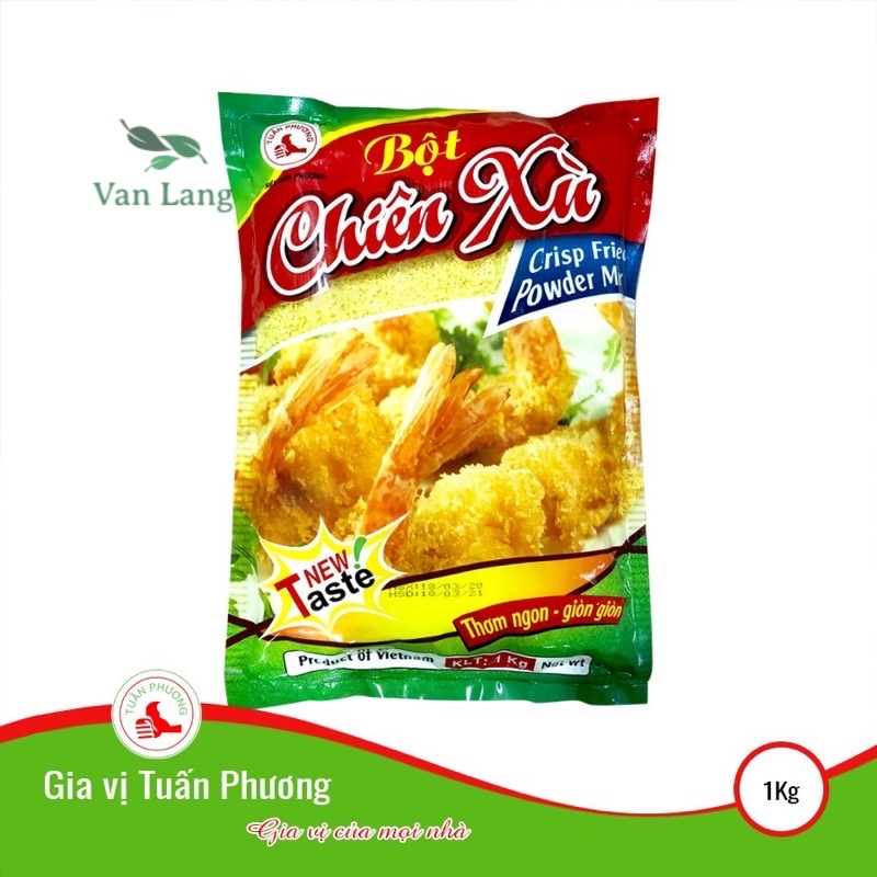 Bột chiên xù 3 màu hiệu tuấn phương gói 1kg