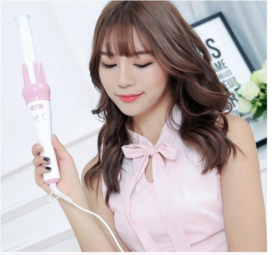 Máy làm xoăn xoay tự động tóc 360 độ