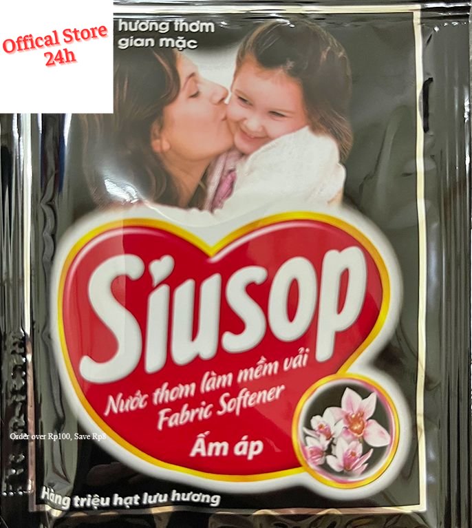 1 Dây 10 Gói Nước Xả Làm Mềm Vải SiuSop