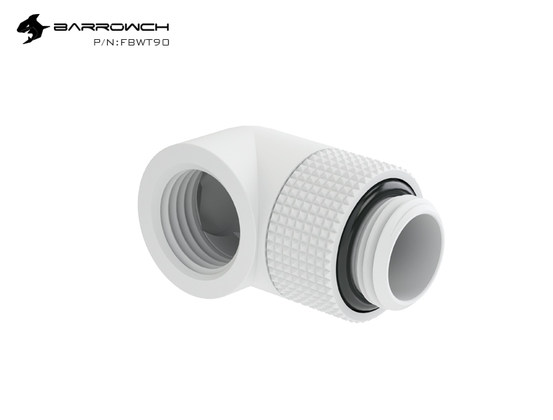 Fit nối 90 dộ tản nhiệt nước Barrowch FBWT90