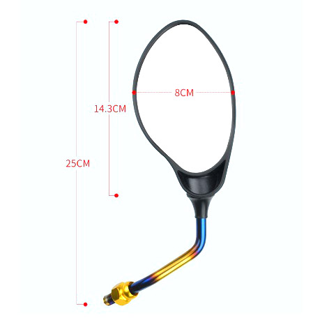 [HCM]Kính Chiếu Hậu Yaz Gắn Xe Máy [ 1 Chiếc Bên Trái ]
