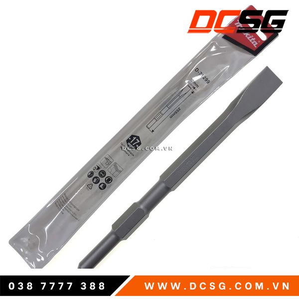 Mũi đục dẹp 17mm 22x255mm Makita D-71299