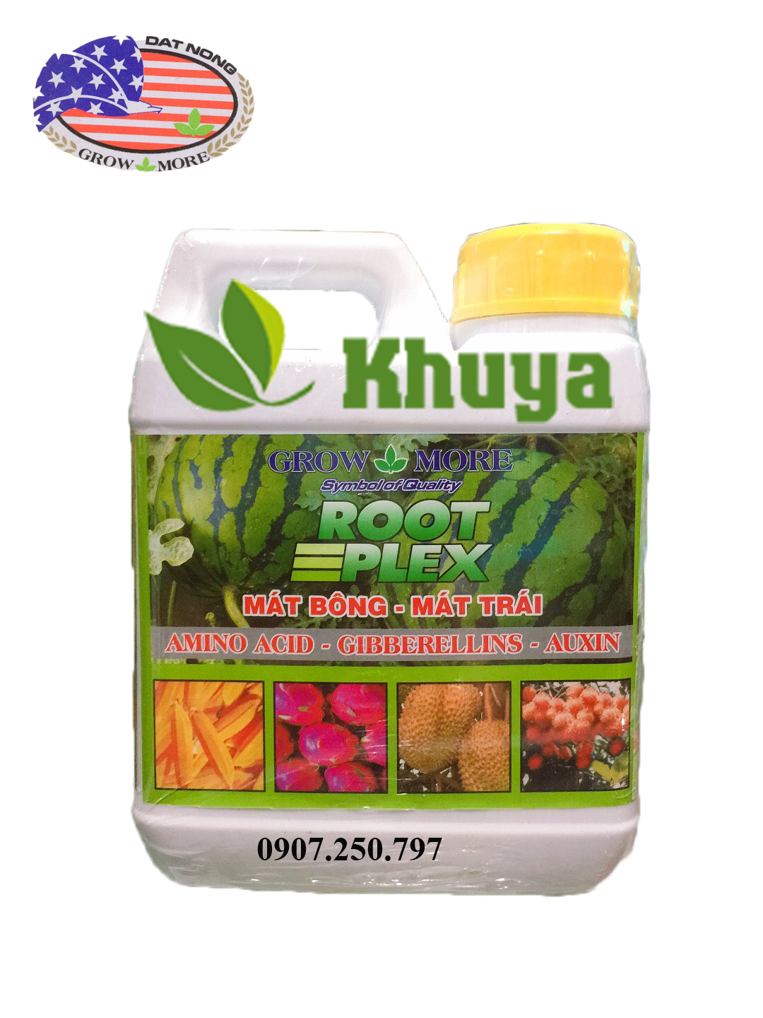 Phân bón lá Growmore RootPlex 1 lít Chiết xuất từ tảo biển
