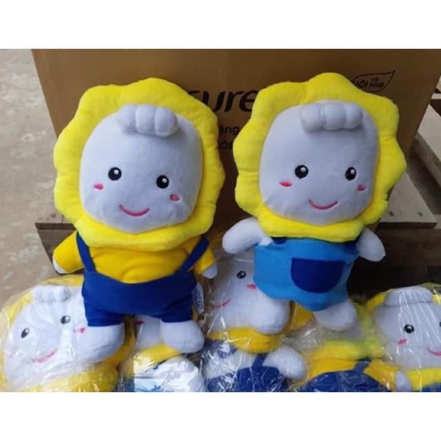 Gấu bông hoa mặt trời 23cm
