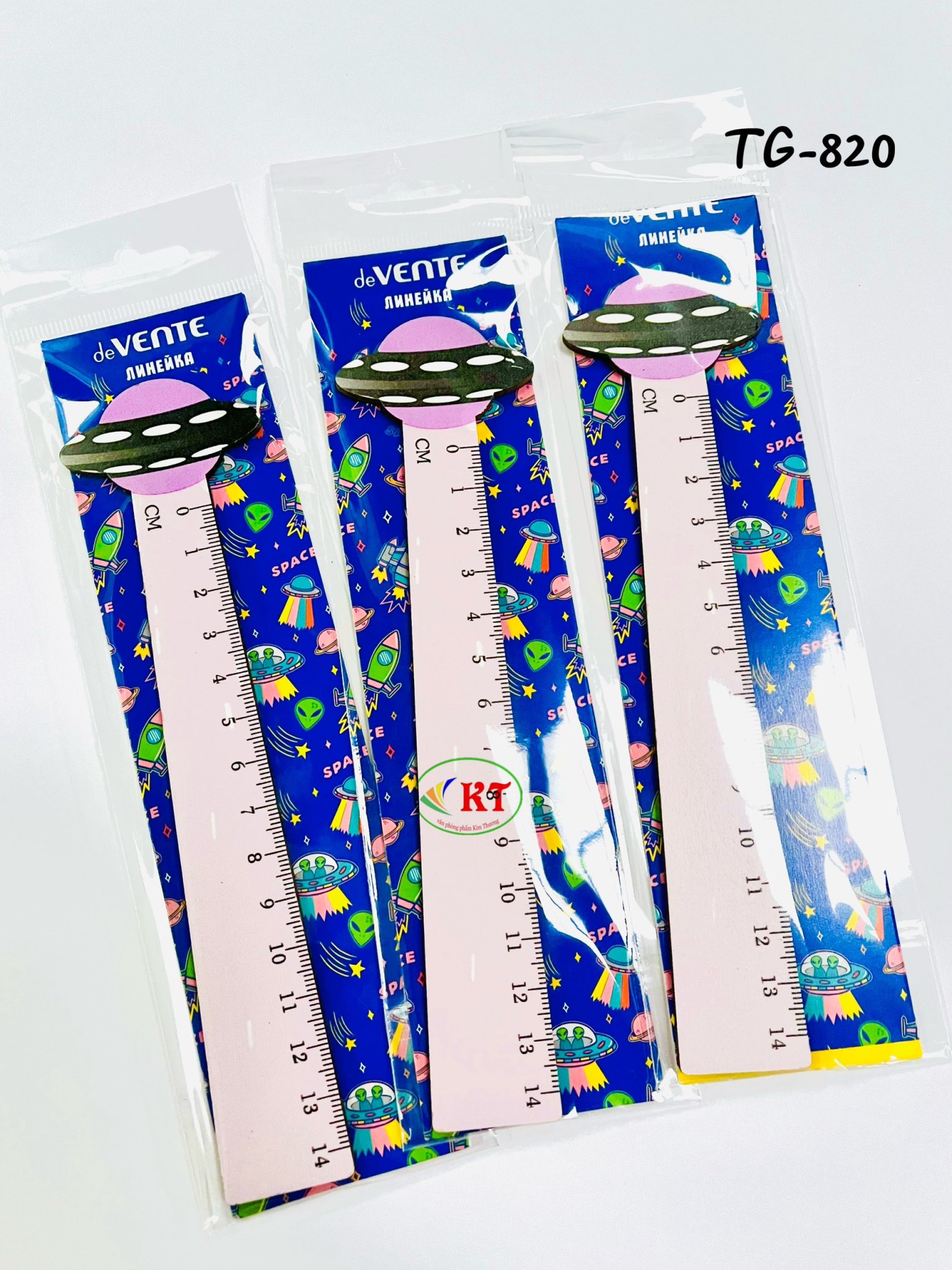 Combo 2 cây thước gỗ vũ trụ (TG-820)