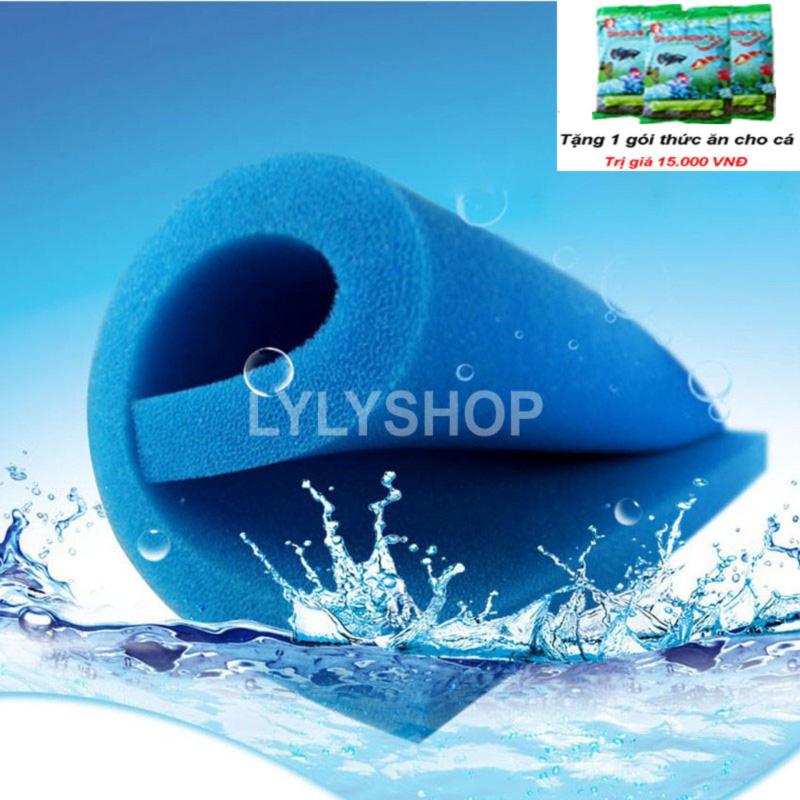 Xốp lọc bể cá RS 900 x 300mm, dày 20mm - Lọc hồ cá koi loạt tốt, dễ dàng tái chế, sử dụng nhiều lần, giá thành rẻ, tiết kiệm chi phí - Vật liệu lọc không thể thiếu được trong hệ thống lọc bể cá, hồ thủy sinh( Xanh)