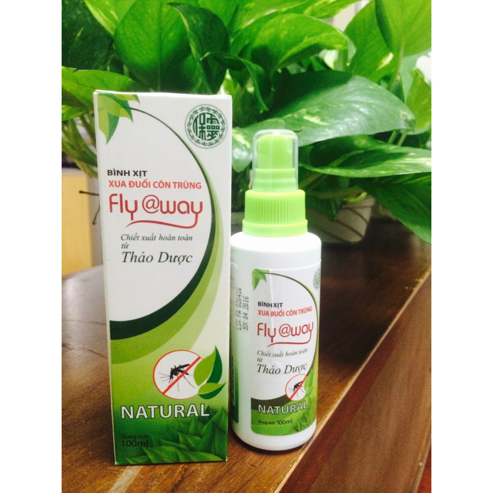 BÌNH XỊT XUA ĐUỔI CÔN TRÙNG . FLYWAY 100ML.
