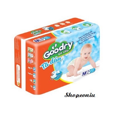 Tã Dán Goodry Bịch Đại S46 M42 L38 Xl 34