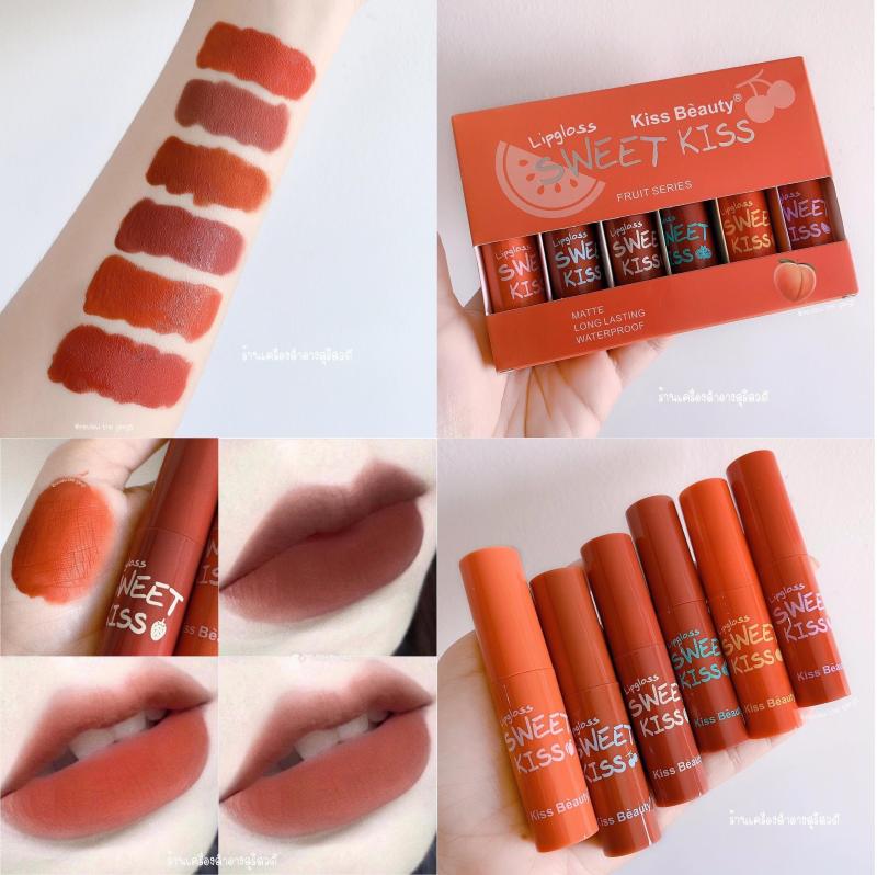 Set 6 Son kem Sweet Kiss Trái Cây Fruit Series