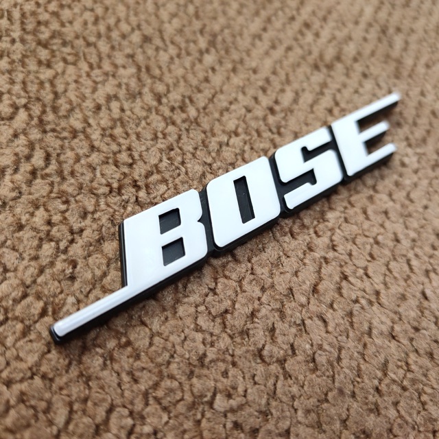 Tem loa Bose 502 nhựa cứng dán thùng loa ( giá 1 đôi )