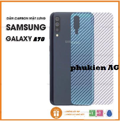 Dán mặt sau lưng carbon 3d samsung galaxy a70
