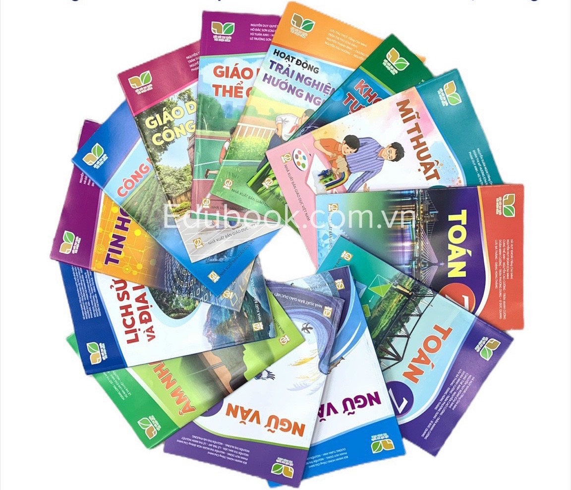 Edubook - Trọn bộ Sách giáo khoa lớp 7
