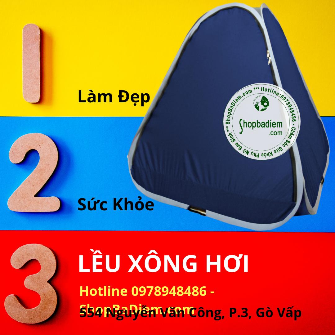 Lều Xông Hơi Chui Đầu Mini Tự Bung