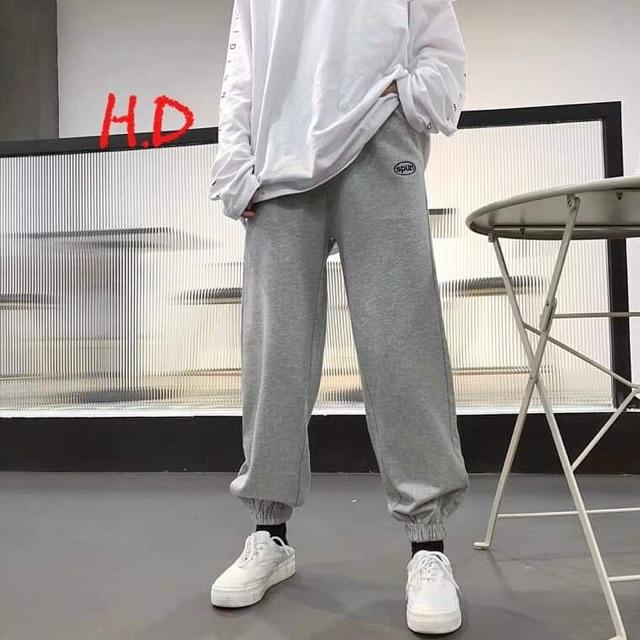 Quần thun logo SPUN chun gấu HDA1119