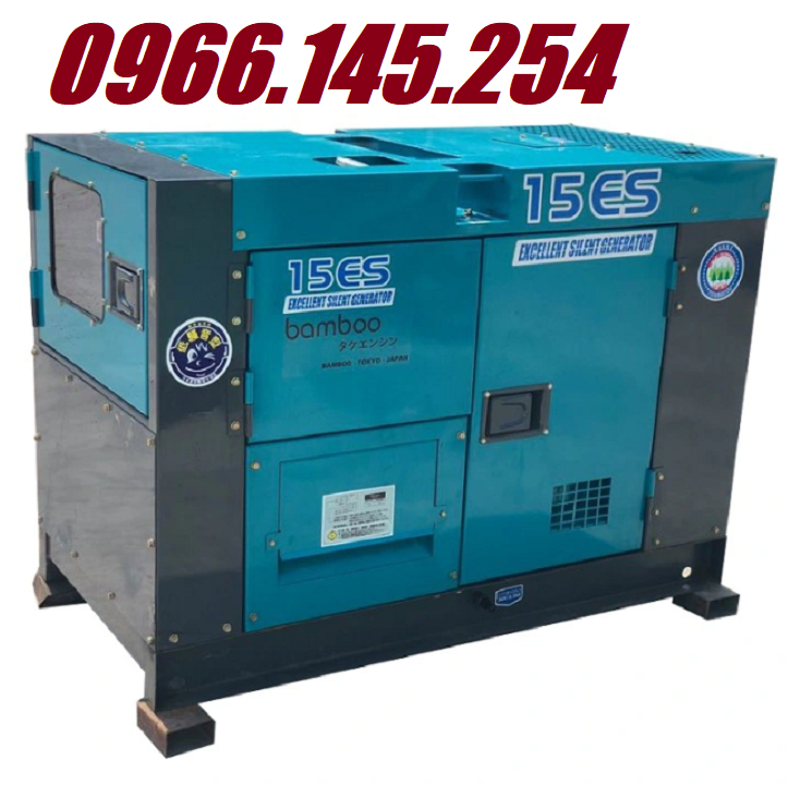 Máy phát điện chạy dầu 15kva bamboo