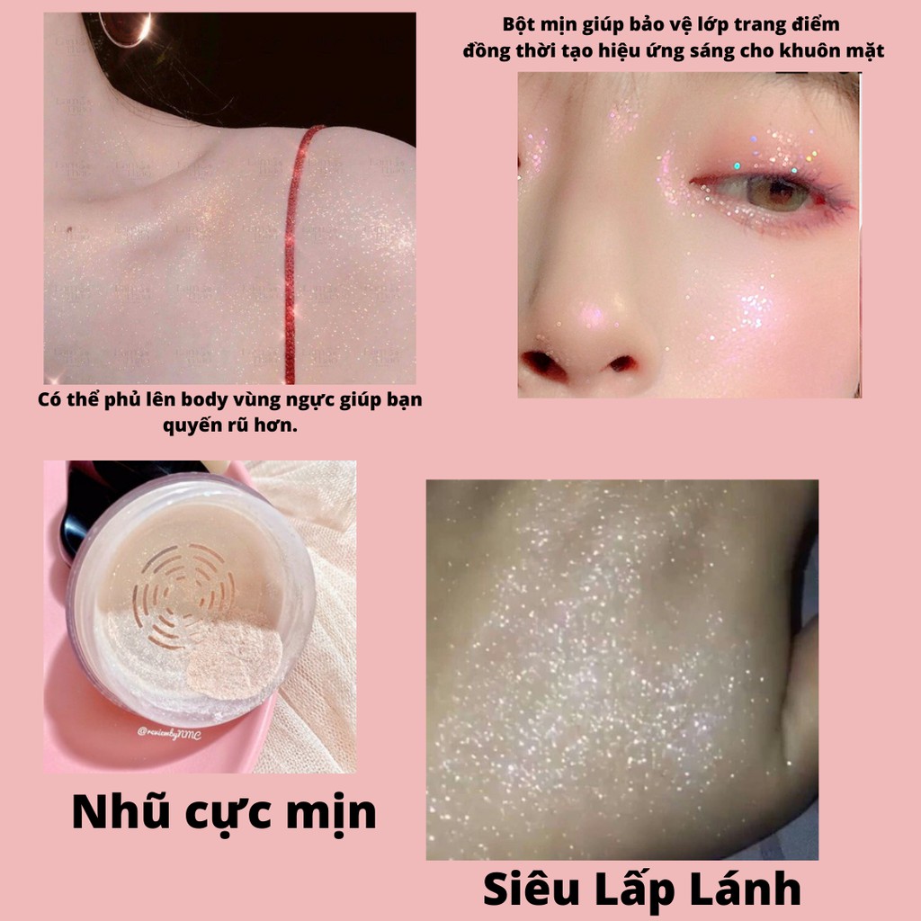 Phấn phủ bột bắt sáng có nhủ Love Alpha