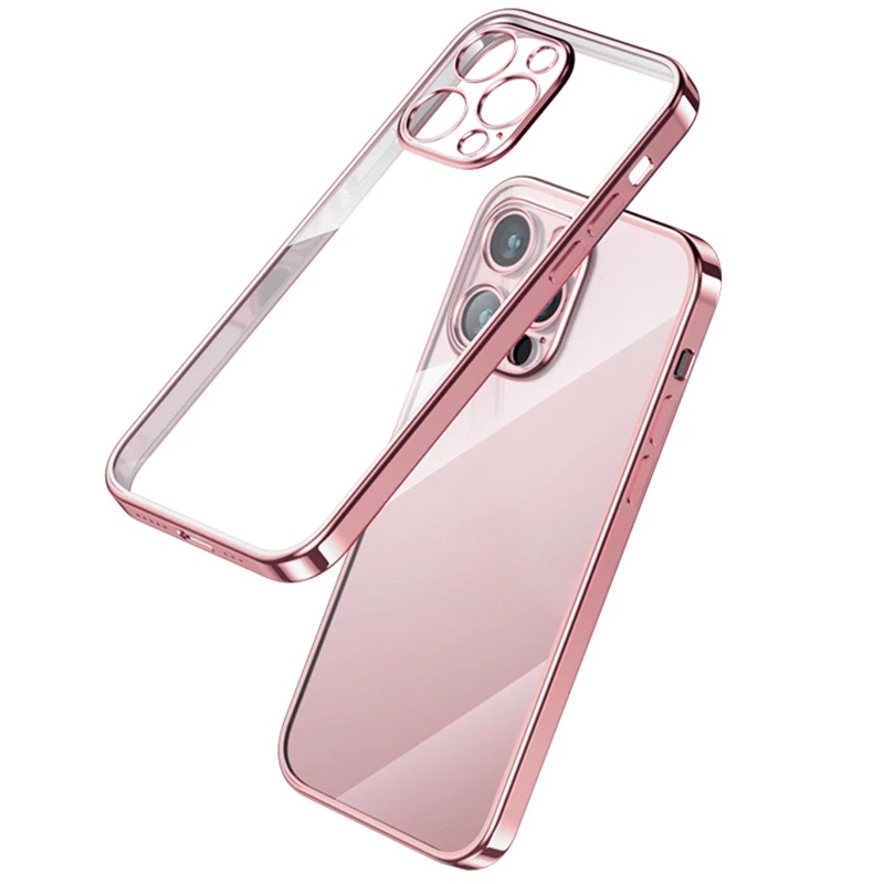 [ỐP LƯNG BẢO VỆ CAMERA] iPhone 15/ 15 Plus/ 15 Pro/ 15 Pro Max/ iPhone 14/ 14 Plus/ 14 Pro/ 14 Pro Max/ iPhone 13/ 13 Pro/ 13 Pro Max Silicon trong viền màu hiệu Sulada