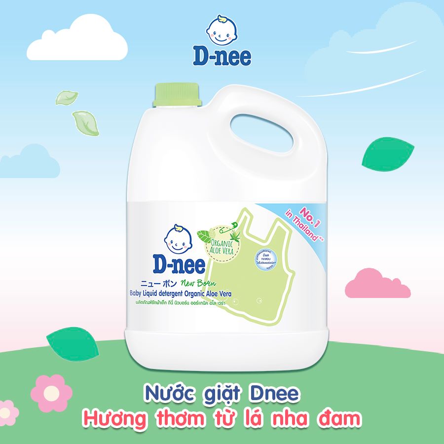 Nước giặt Dnee Thái Lan 3000ml - Chính hãng Công Ty Đại Thịnh