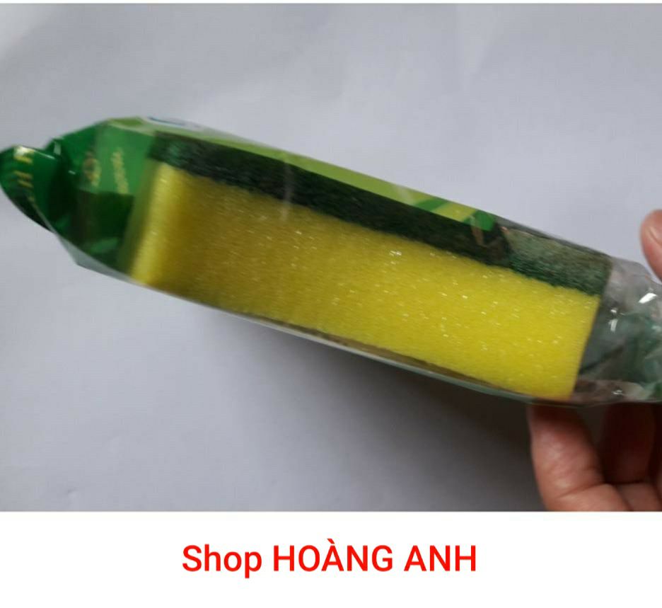 [HCM]Combo 05 miếng mút xốp rửa chén bát đĩa hãng 3S chất lượng cao