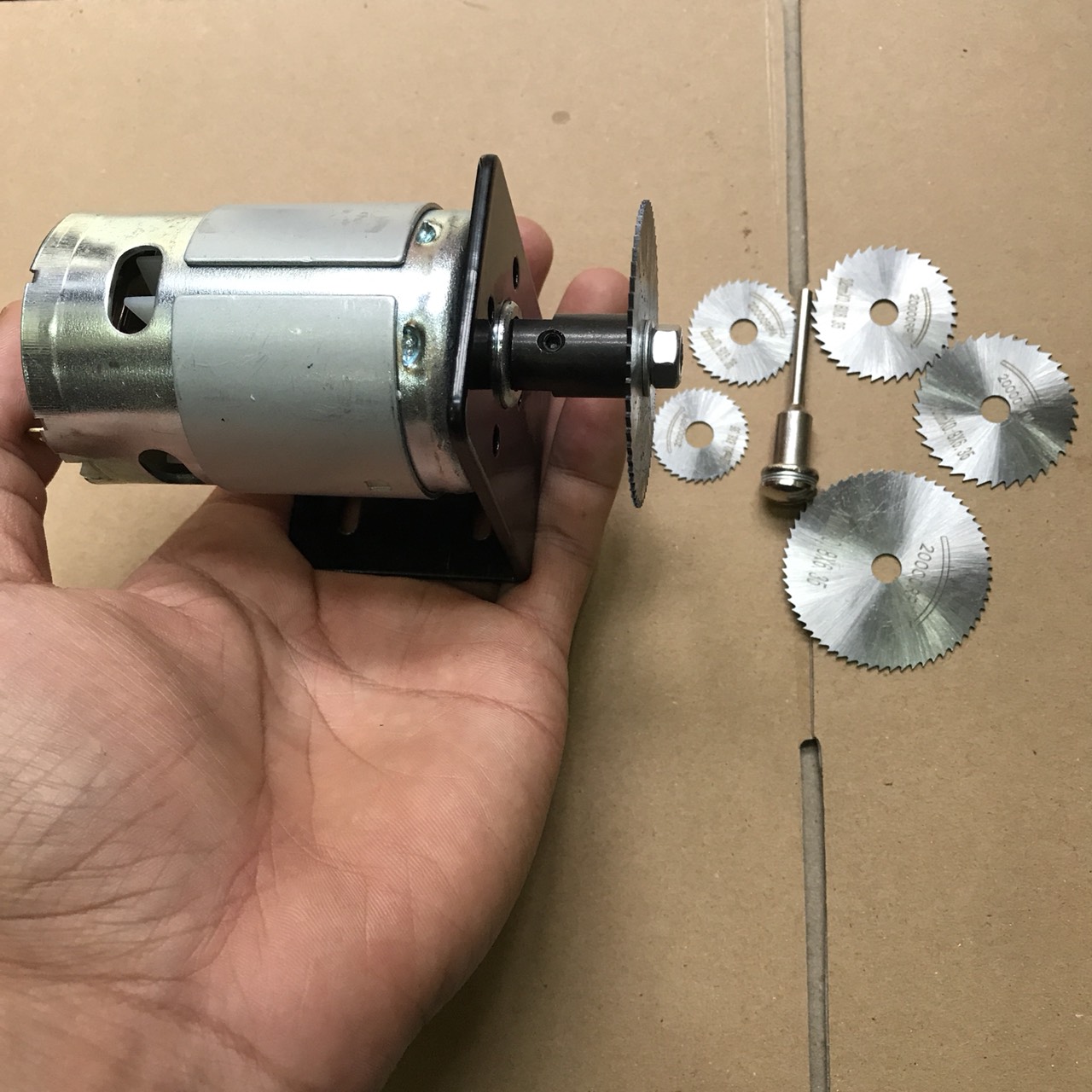 motor 895 12v 368w - Bộ máy cưa mini
