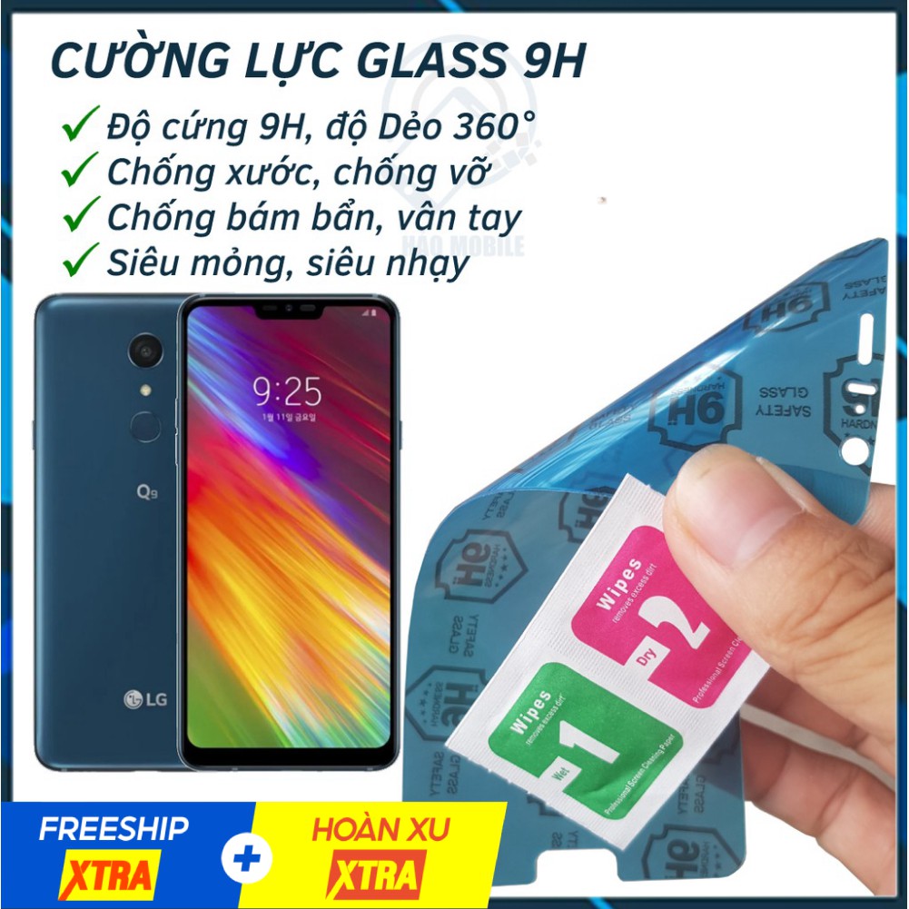 Dán cường lực dẻo nano LG Q9