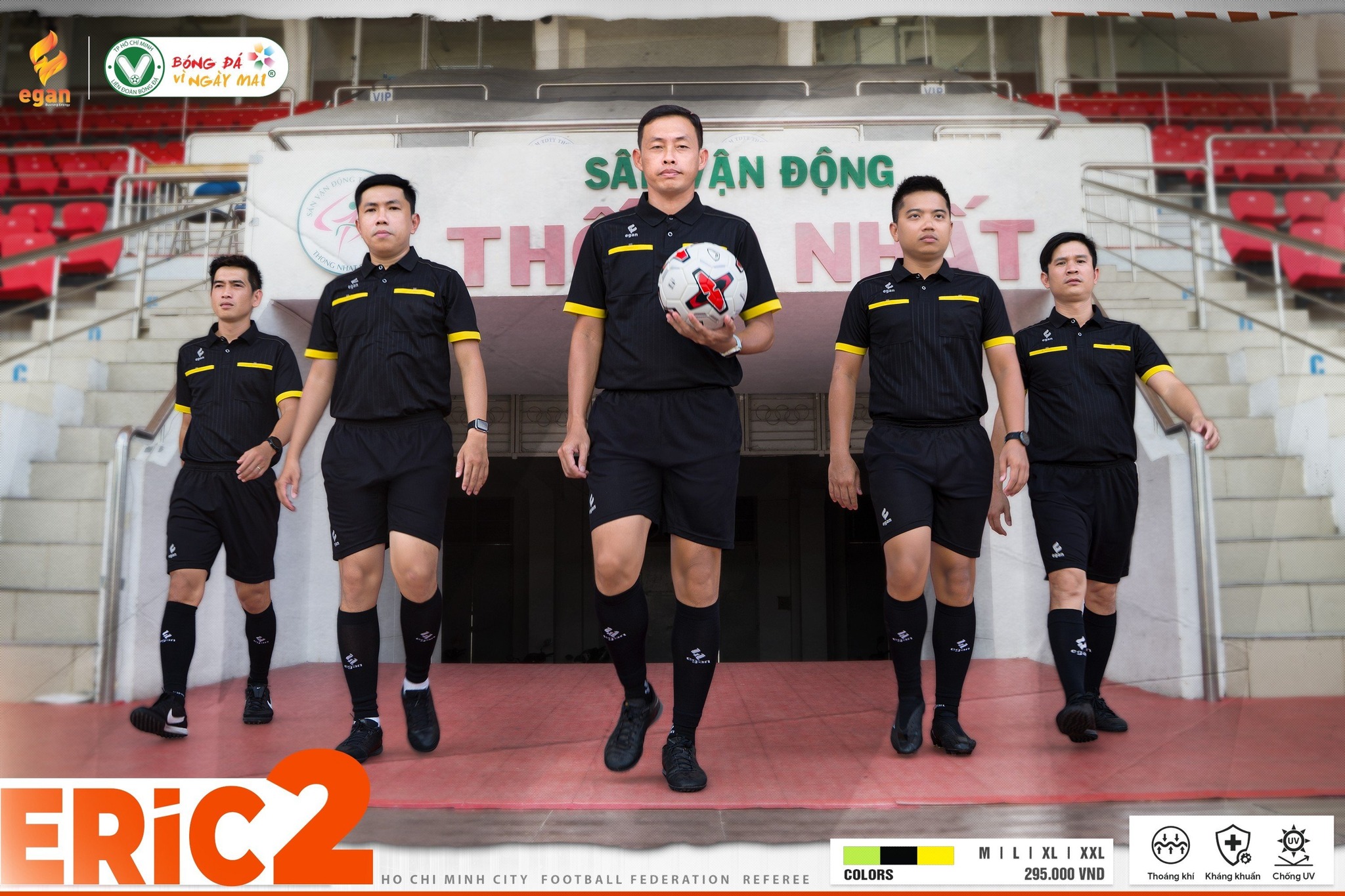 Quần áo trọng tài Egan Eric 2