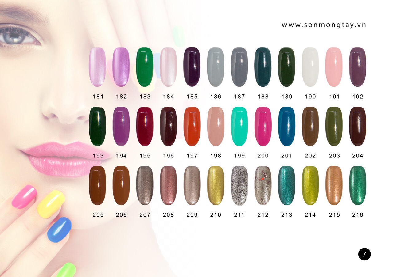 306 màu (Inbox chọn màu) Sơn móng tay Silver 16ml