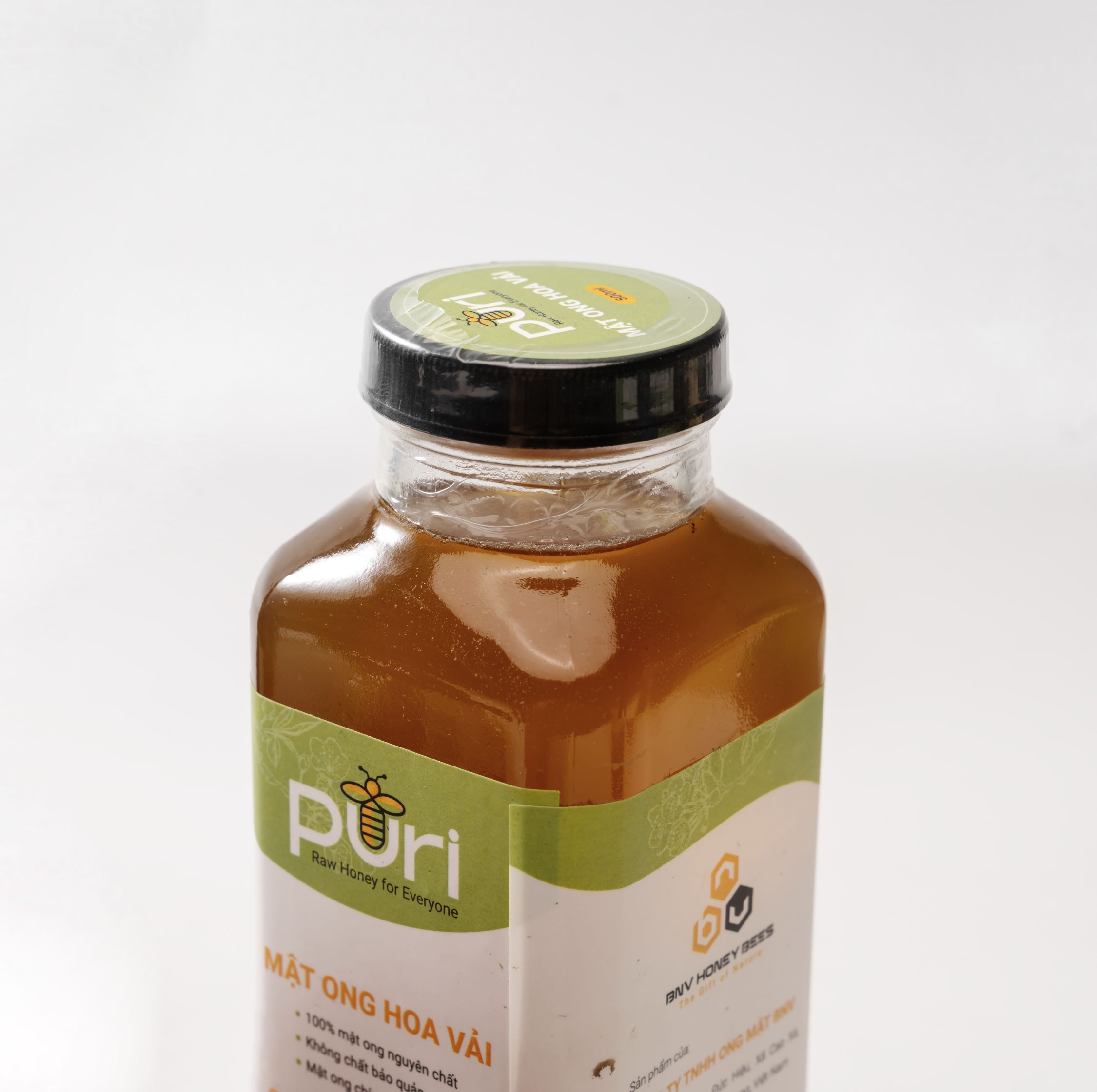 Mật Ong Hoa Vải Nguyên Chất PURI 500ml
