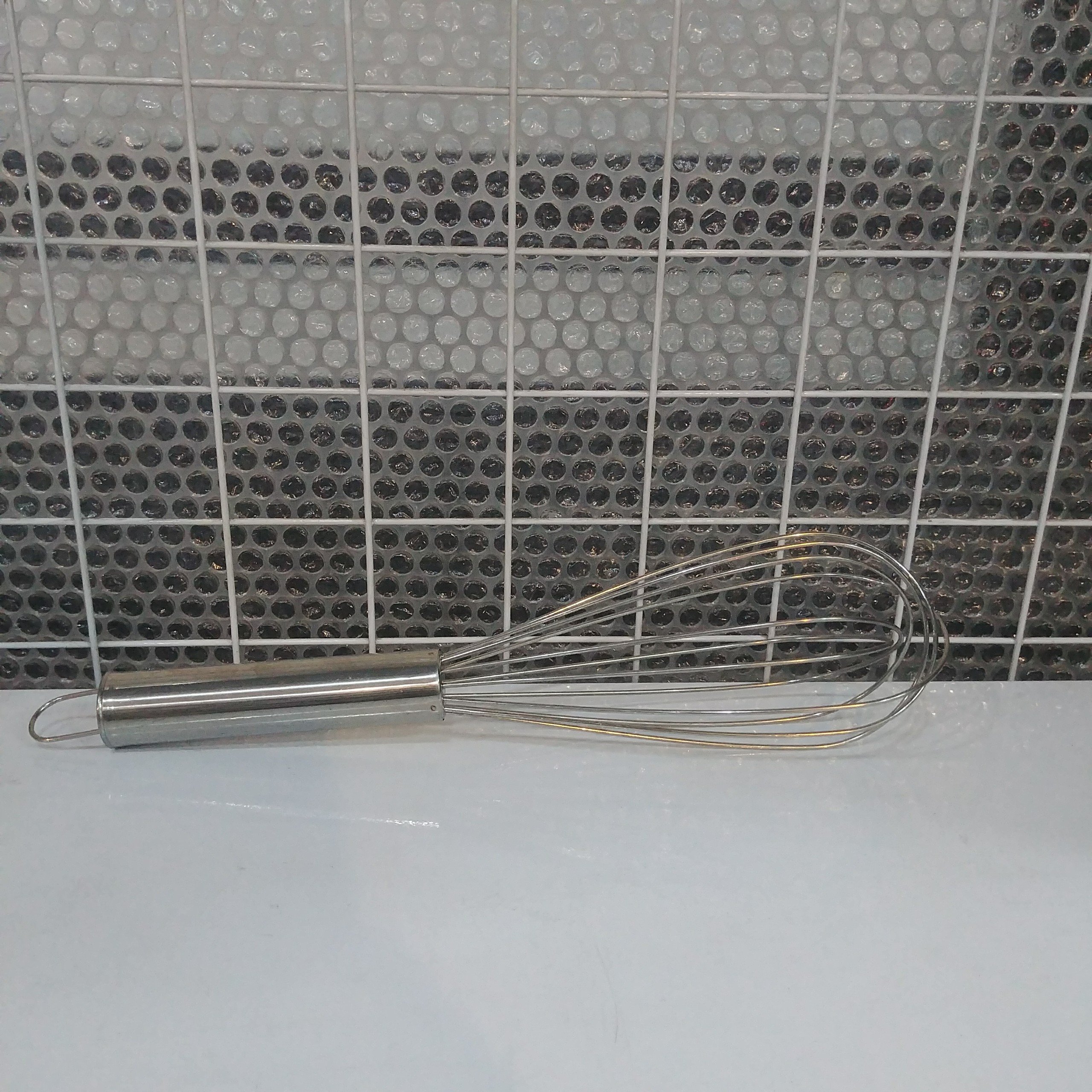 Cây đánh trứng Inox dài 28cm