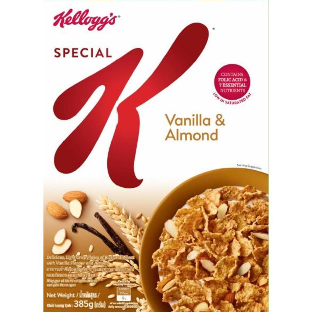 [HCM]ngũ cốc dinh dưỡng Kelloggs Special K Vanilla & almond 365g