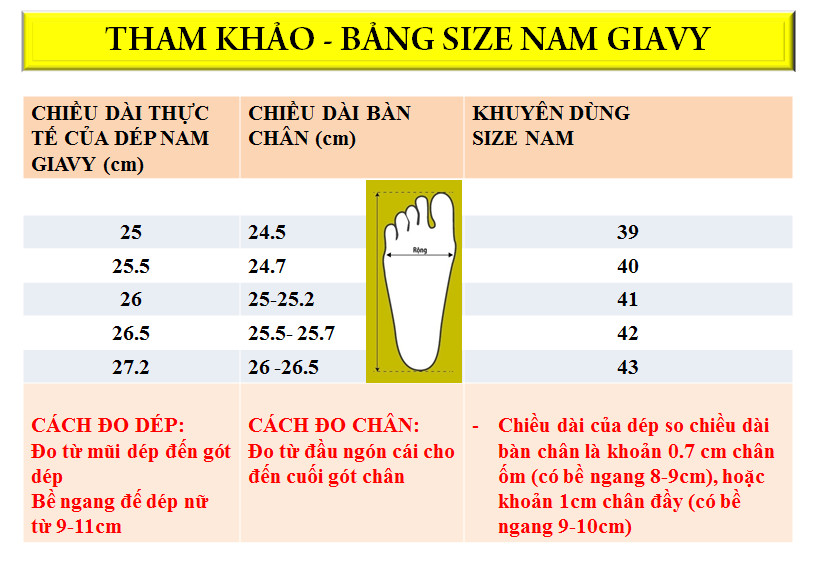 Giày Sandal Giavy Nam - SL275
