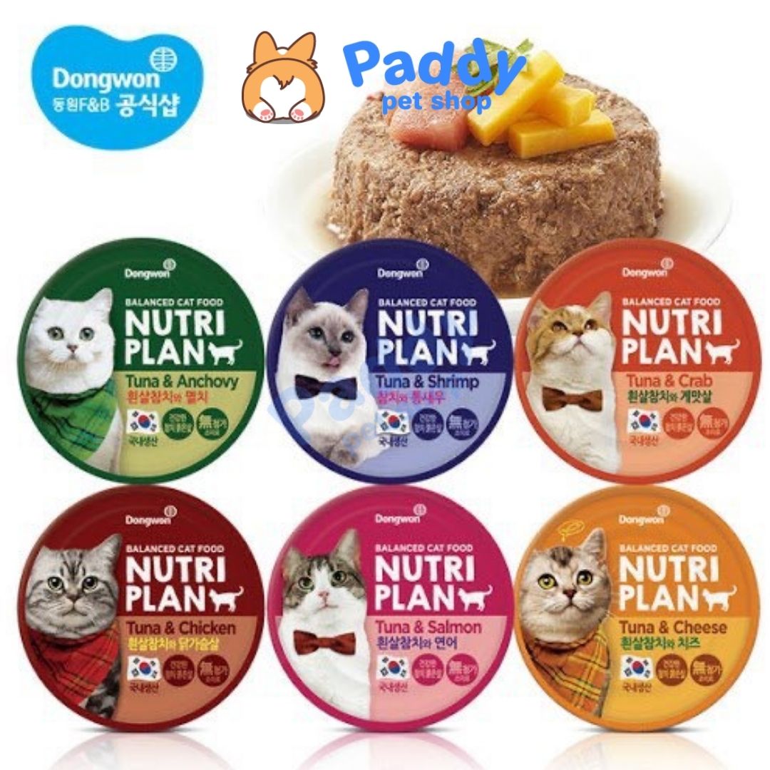 Pate Nutri Plan Mèo Mọi Lứa Tuổi (Lon 160g)