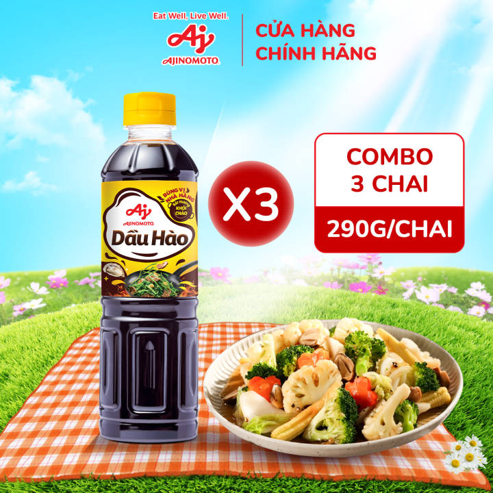 Combo 3 chai dầu hào 290g/ chai