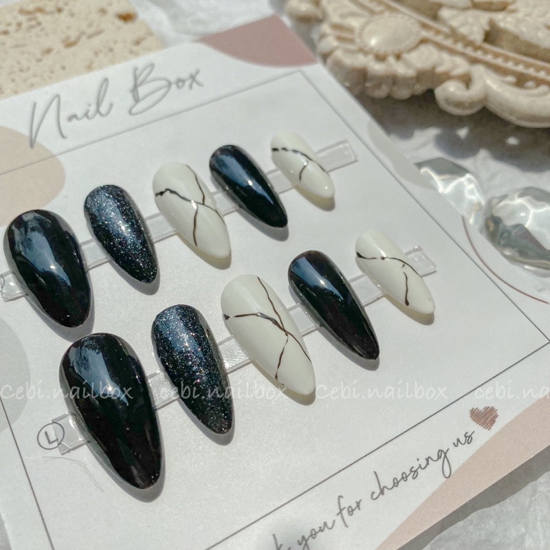 Móng giả thiết kế - nail box Cebi c020