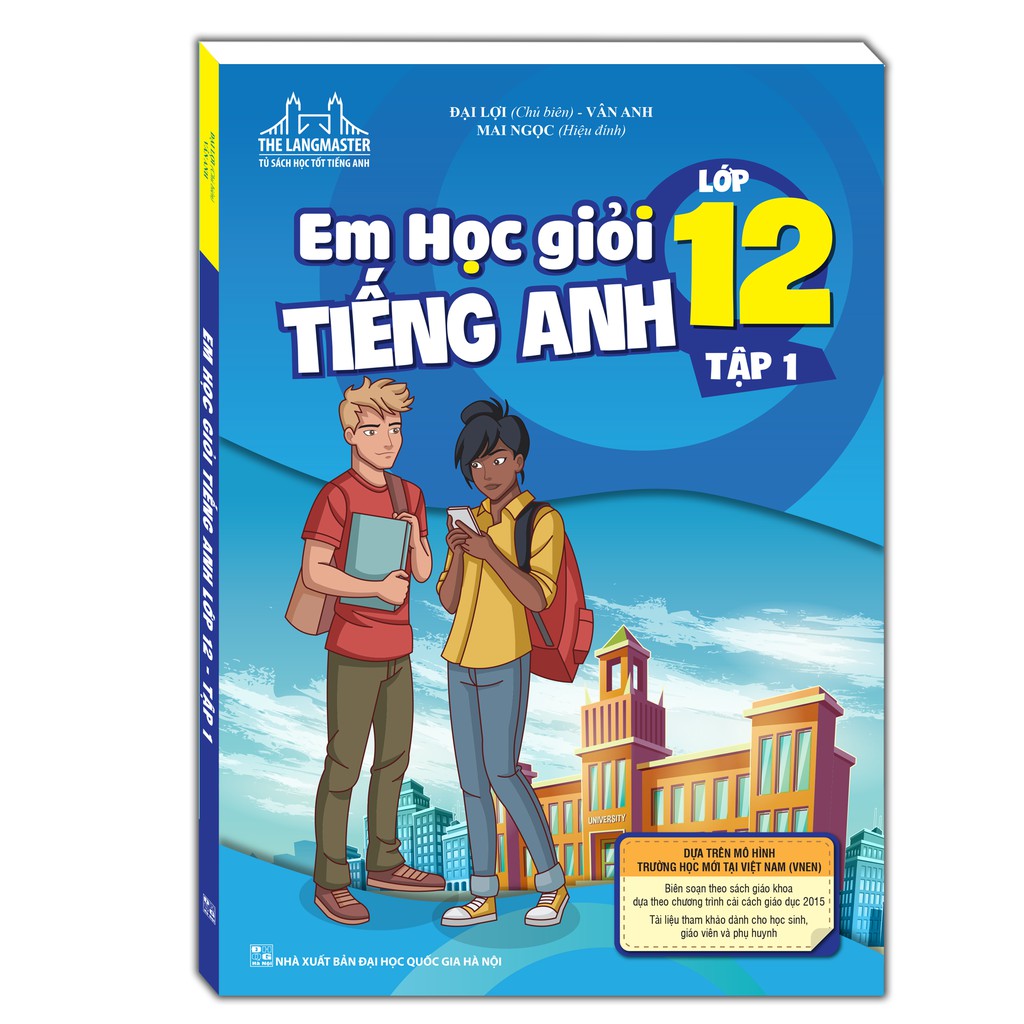 Sách - Combo Em Học Giỏi Tiếng Anh Lớp 12 ( Tập 1 + Tập 2)