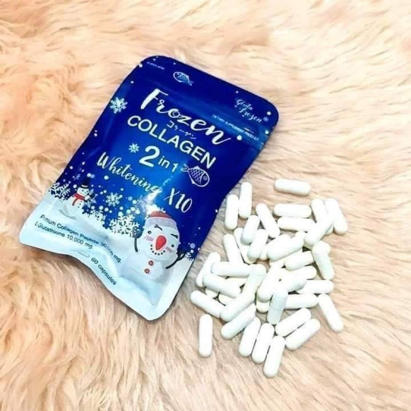 VIÊN UỐNG TRẮNG DA Frozen thái lan