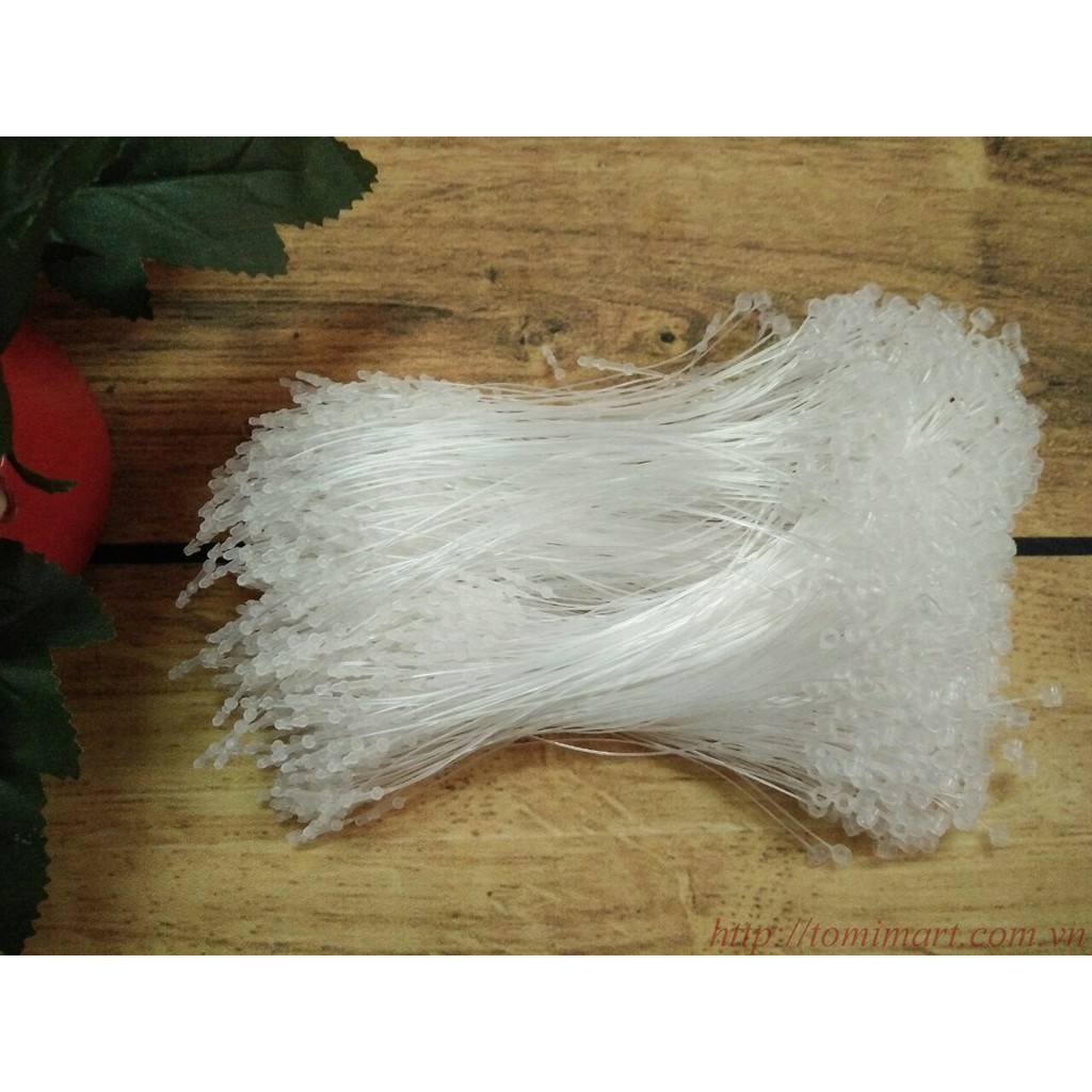 [HCM]Dây treo nhãn - ti xỏ quần áo (1.000 sợi)