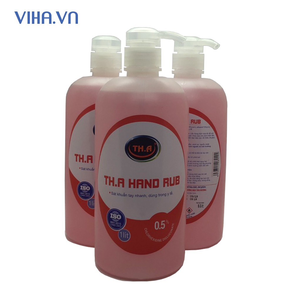 Dung dịch sát khuẩn tay khô, nhanh TH.A Hand Rub- 1000 ml