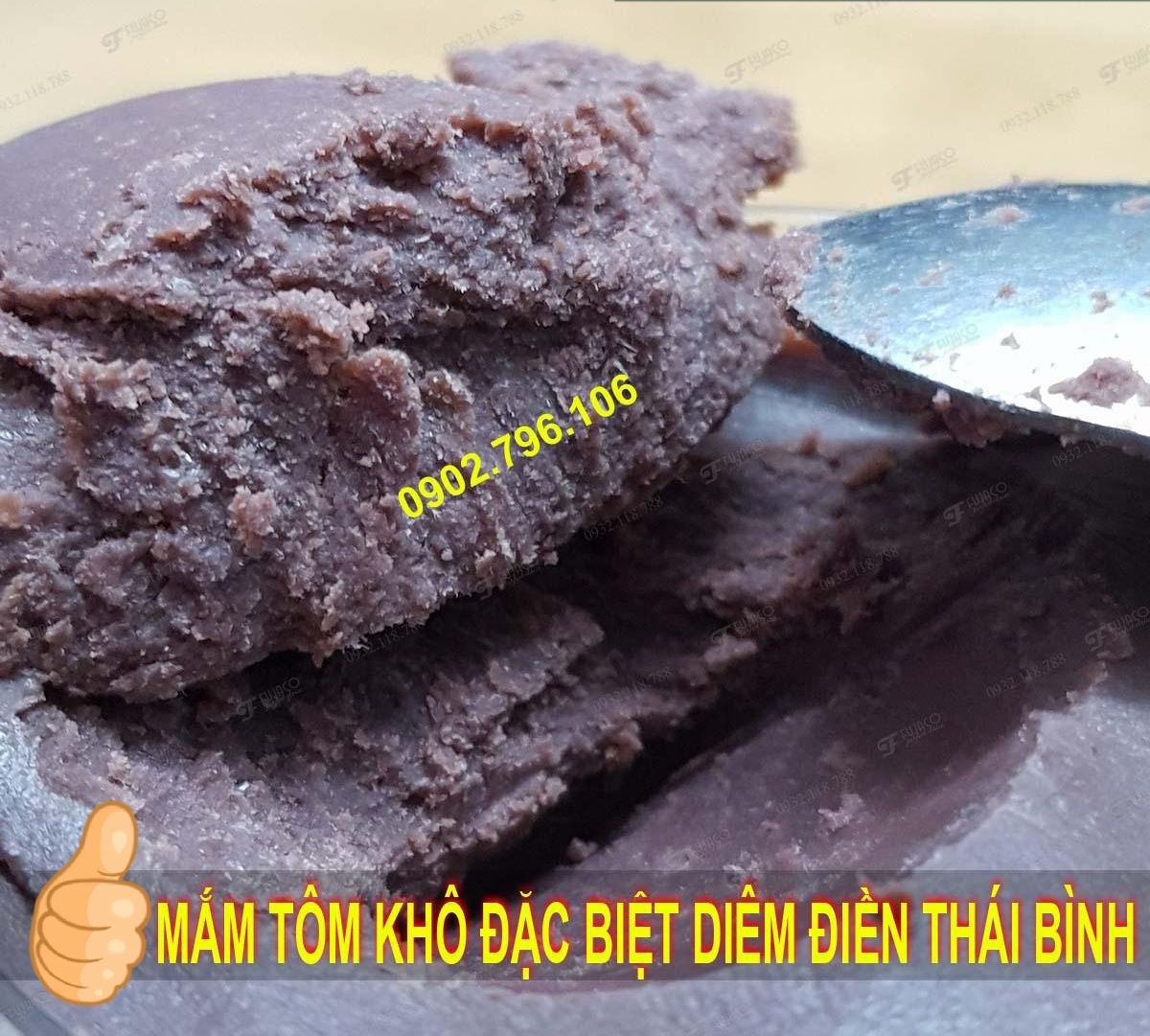 MẮM TÔM KHÔ ĐẶC SẢN THÁI BÌNH, handmade