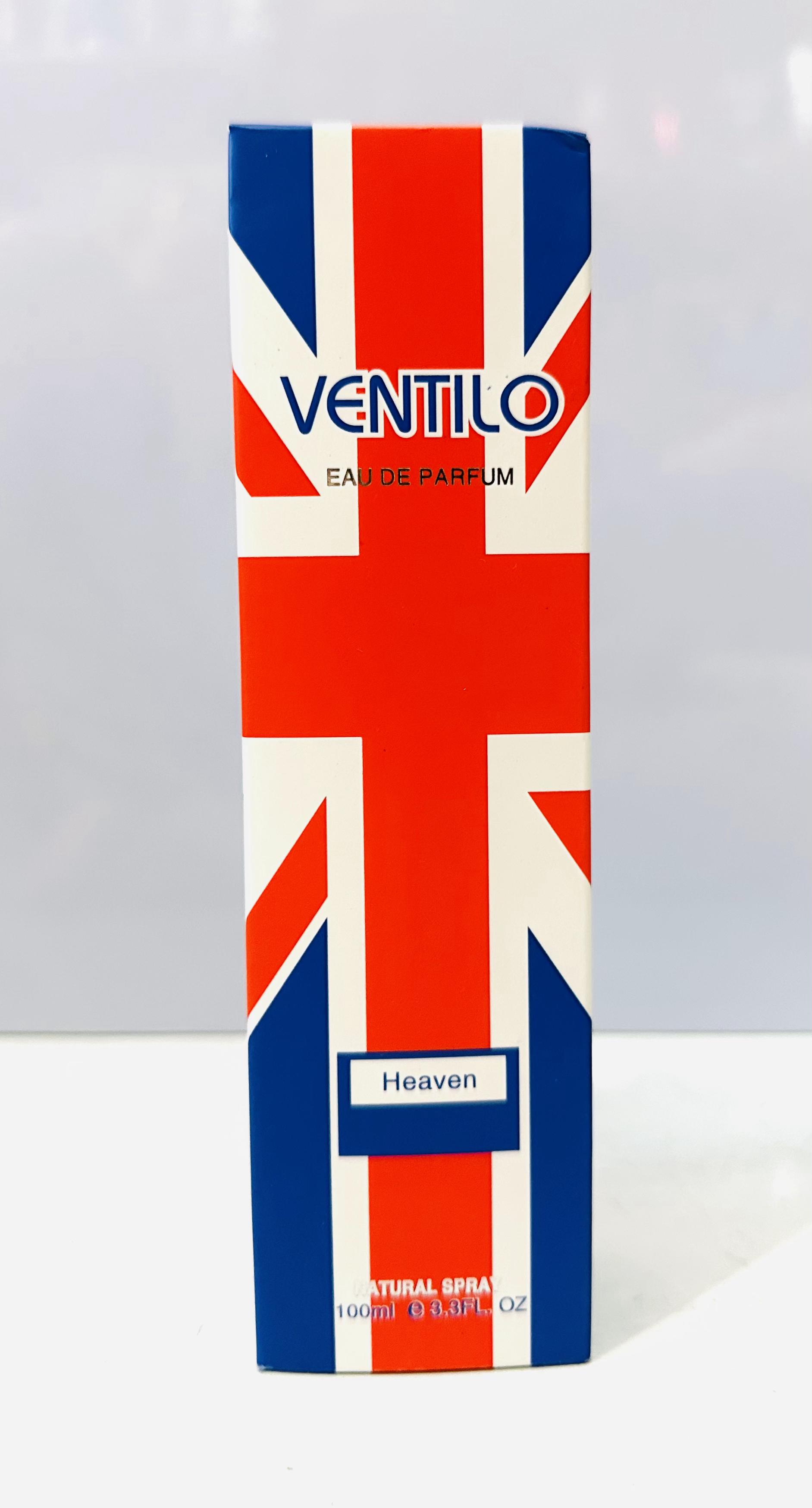 [HCM] Nước hoa Ventilo Heaven 100ml Hình lá cớ Anh