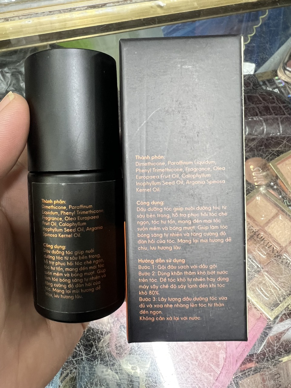 Tinh Dầu Dưỡng Tóc Hương Nước Hoa Menitems 30ml