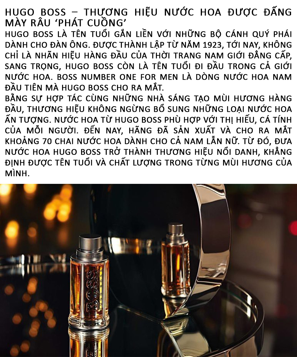 Nước Hoa Nam BOSS Cao Cấp 100ml - myphamthienduc